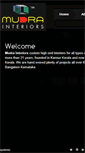 Mobile Screenshot of mudrainteriors.net
