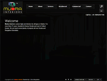 Tablet Screenshot of mudrainteriors.net